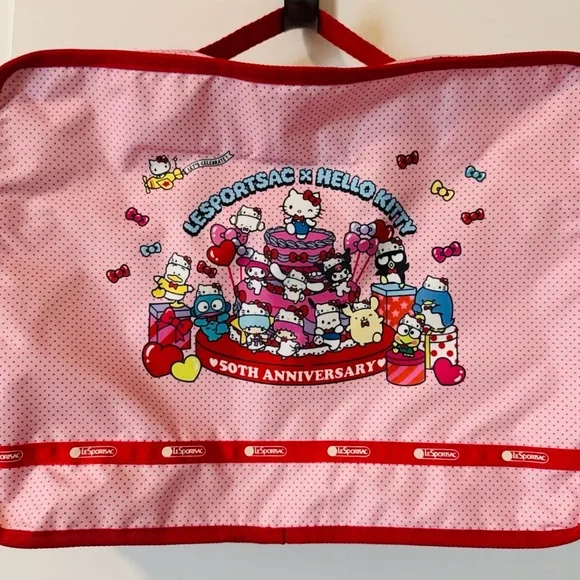Hello Kitty 50th Anniversary travel organizer Bag - Picture 1 of 8